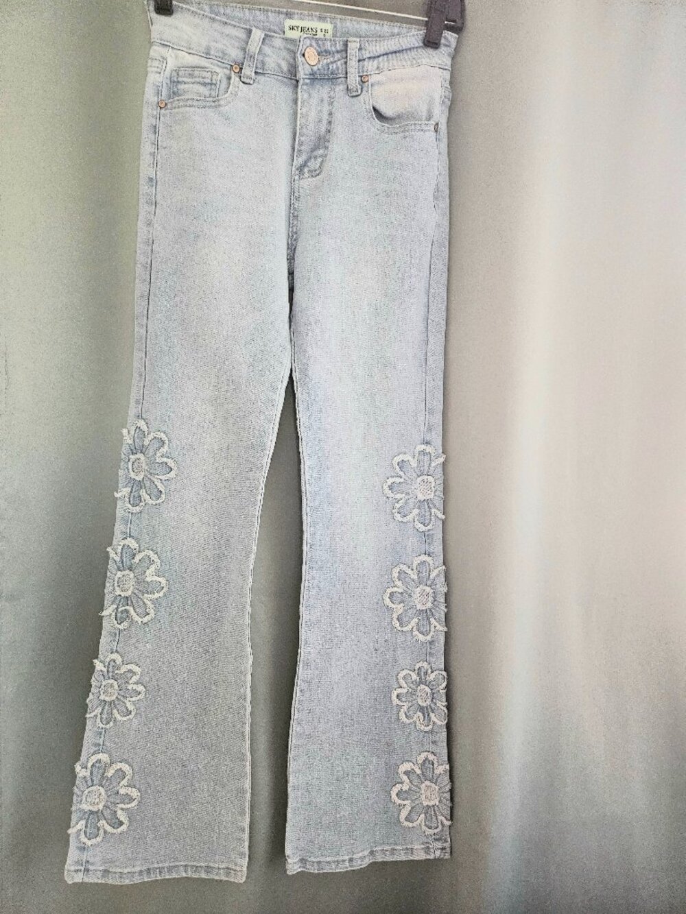 SKY Jeans Flower Design Size 3